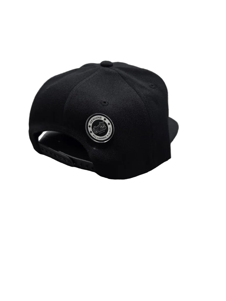 S★ Stealth Signature Snapback — Black / Gold