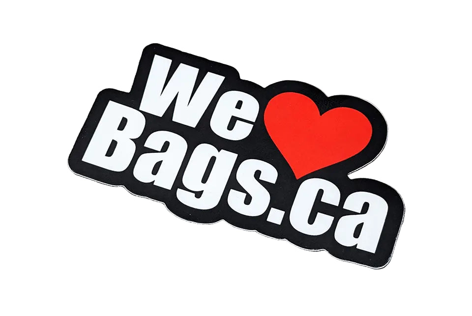 Fresh WeloveBags.ca sticker. Thats also one of our URL's btw.