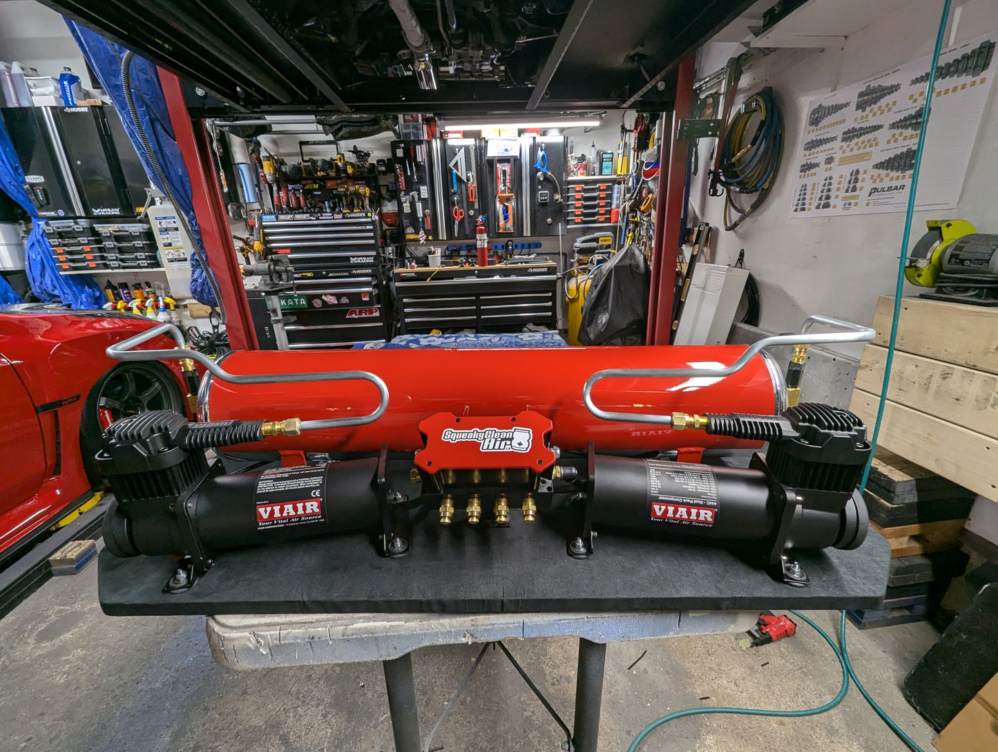 SqueakyClean SPro Digital Air Management Manifold Kit, No Tank, No Compressors.