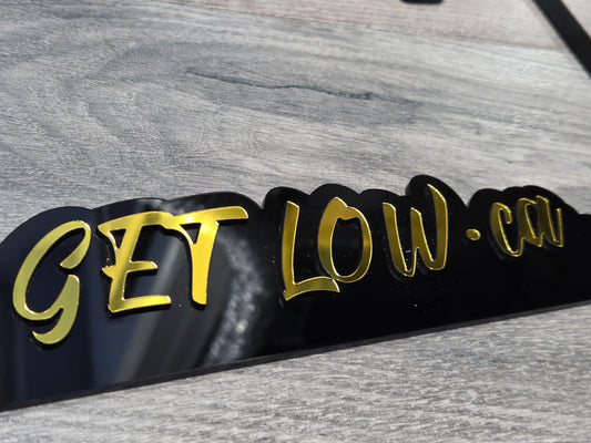GetLow.ca Custom frame.