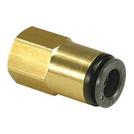 Straight Female – 1/4″ FNPT x 3/8″ PTC – DOT