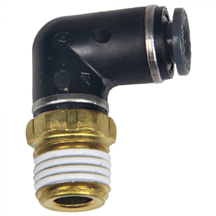 Elbow Male – 1/4″ MNPT x 1/4″ PTC – DOT