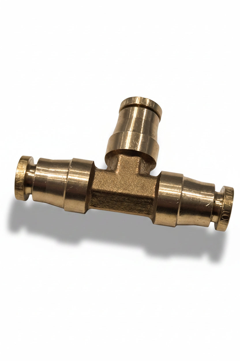 1/4 PTC tri union fitting D.O.T Rated