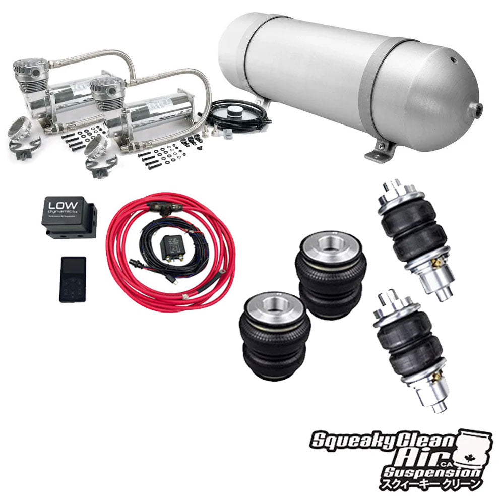 SqueakyClean Coilover to Air Conversion kit (For those with good quality full coilovers who want to go air)Save your Coils!