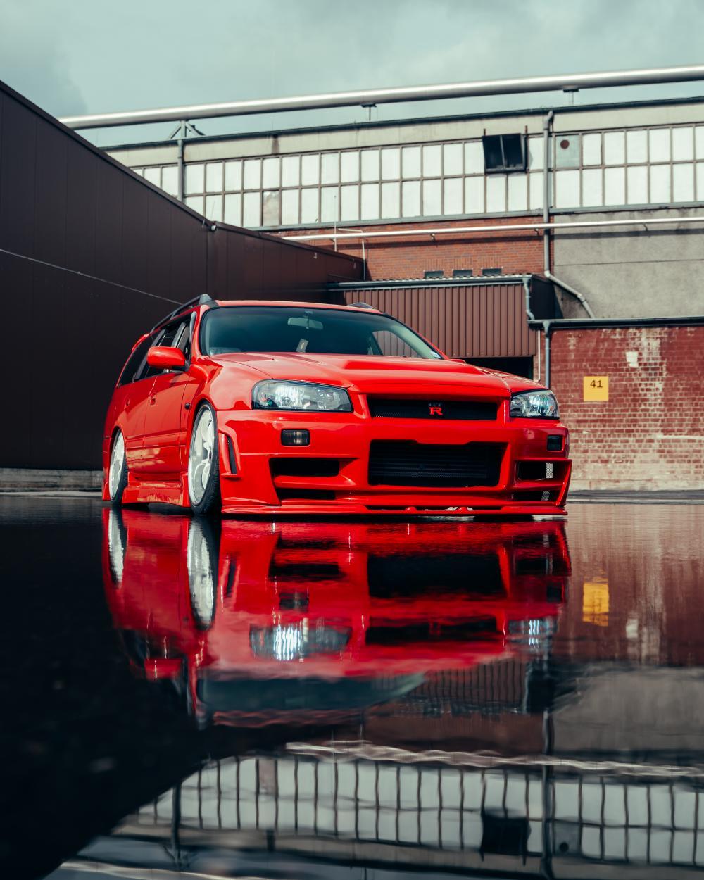 1996-2001 Nissan Stagea WC34 RS4 AWD High Performance Air Struts