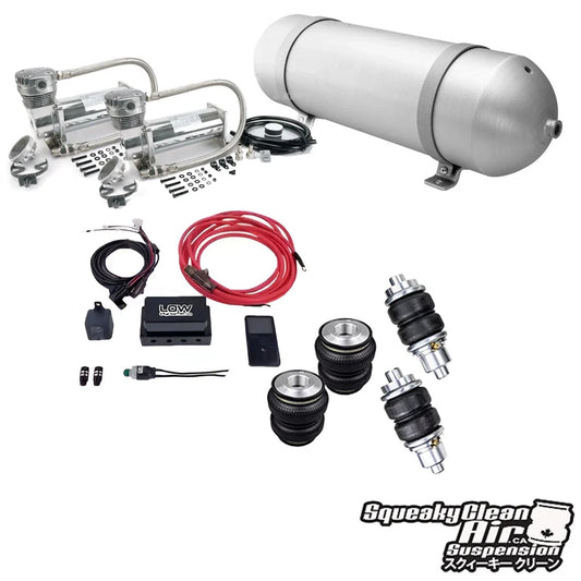 SqueakyClean Air Suspension Coilover to Air Conversion kit