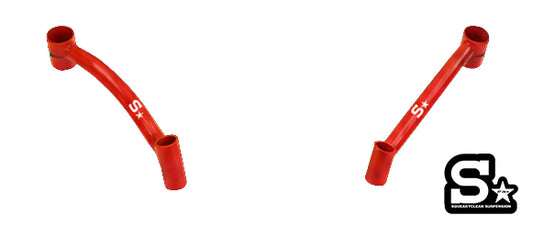 SqueakyClean Suspension Rear Lower Subframe Left & Right Braces Kit– 2nd Gen Tiguan / Atlas