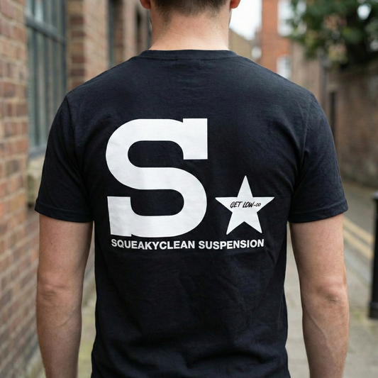 S-Star Logo T-Shirt — Signature Identity, Everyday Wear (Black)