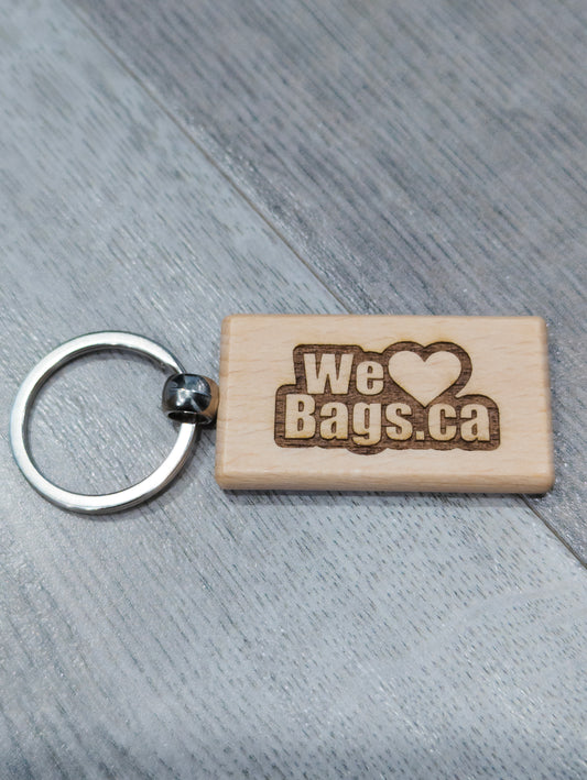 WE love bags Keychain.