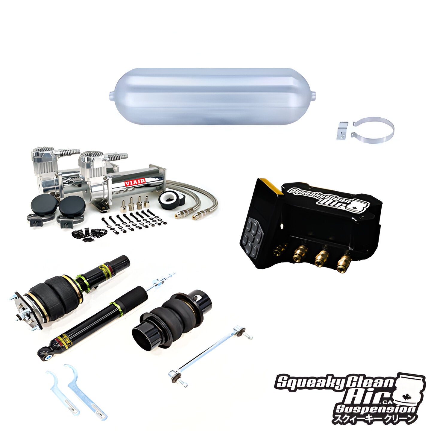 SqueakyClean Air Suspension Full Air Suspension Kit (Stage 2)