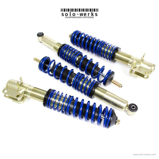 Solo Werks S1 Coilover System - VW (A1 MKI) Golf Jetta 1974-1984 Scirocco 1974-1992 Cabriolet 1980-1993 - S1VW001